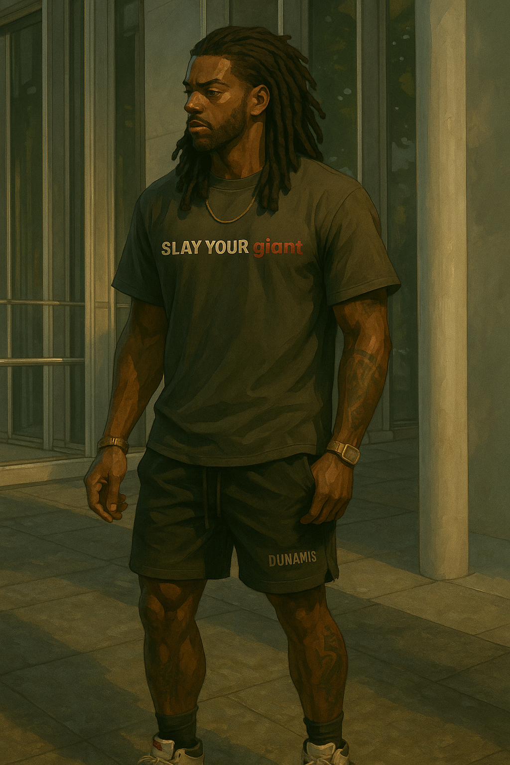 Slay Your Giant Heavyweight  T-Shirt
